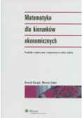 Matematyka dla kierunków ekonomicznych