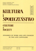 Kultura i społeczeństwo nr 4