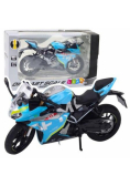 Motocykl metalowy z dźwiękiem i światłem 1:12
