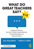What Do Great Teachers Say?