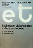 Nieliniowe elektroniczne układy analogowe