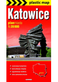 Katowice foliowany plan miasta 1:20 000