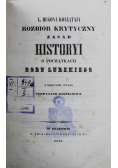 X. Hugona Kołłątaja rozbiór krytyczny zasad historyi o początkach rodu ludzkiego 1842 r.