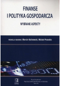 Finanse i polityka gospodarcza