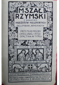 Mszał Rzymski z dodaniem nabożeństw nieszpornych 1931 r