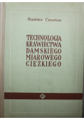 Technologia krawiectwa damskiego miarowego lekkiego