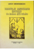 Tradycje nauczania historii do końca XVI wieku