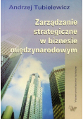 Zarządzanie strategiczne w biznesie międzynarodowym