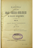 Kartka z dziejów kraju i kościoła katolickiego w Polsce rosyjskiej Tom III 1891 r