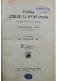 Polska literatura współczesna 1924 r