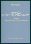 Czynności operacyjno rozpoznawcze