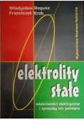 Elektrolity stałe