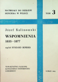 Kalinowski wspomnienia 1835 1877 tom 3