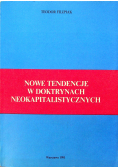 Nowe tendencje w doktrynach neokapitalistycznych