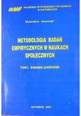 Metodologia badań empirycznych w naukach społecznych