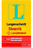 Słownik z przykładami polsko francuski