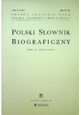 Polski słownik biograficzny Zeszyt 196