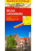 Belgia Luksemburg. Mapa drogowa
