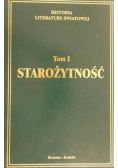 Historia literatury światowej Tom 1 Starożytność