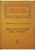 Zarys podstawowych pojęć topologii