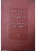 Lenin i Stalin O budownictwie partyjnym Tom II