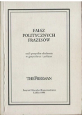 Fałsz politycznych frazesów