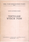 Tertulian Wybór Pism