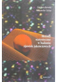 Metody statystyczne w badaniu zjawisk jakościowych