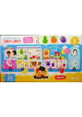 Puzzle z dziurką Lody Lody