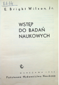 Wstęp do badań naukowych