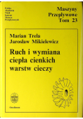 Ruch i wymiana ciepła cienkich warstw cieczy tom 23