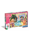 Puzzle 104 Super kolor Princess 28058
