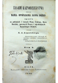 Zasady kaznodziejstwa czyli nauka opowiadania Słowa Bożego 2 tomy 1860 r.