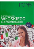 Ekspresowy kurs Włoskiego dla początkujących + 4 płyty CD