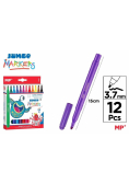 Flamastry Jumbo 12 kolorów