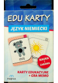 Edu karty Język niemiecki Karty edukacyjne + Gra Memo