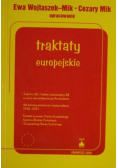 Traktaty europejskie