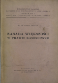 Zasada większości w prawie kanonicznym 1947 r.