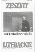 Zeszyty literackie 1996 nr 3 rok XIV Śpiew wahadła