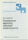 Podstawowe algorytmy statystyki matematycznej