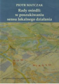 ady osiedli w poszukiwaniu sensu lokalnego działania
