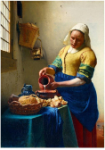 Puzzle 1000 Mleczarka, Vermeer