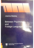 Between Psychology and foreign language learning