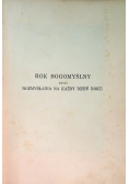 Rok bogomyślny Rozmyślania na każdy dzień 1930 r.