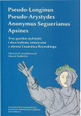 Pseudo longinus pseudo Arystydes Anonymus Seguerianus Apsines