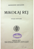 Mikołaj Rej 1905 r