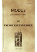 Modus Prace  z historii sztuki Tom VI