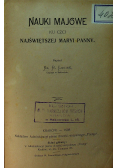 Nauki Majowe ku czci Najświetszej Maryi Panny 1908 r.