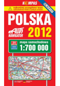 Polska Mapa samochodowa 1:700 000