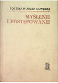 Myślenie i postępowanie